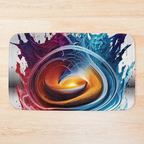 Item preview, Dynamic Synesthetic Color Splash - Abstract Art Bursting with Sensory Energy designed and sold by ElLocoMus.