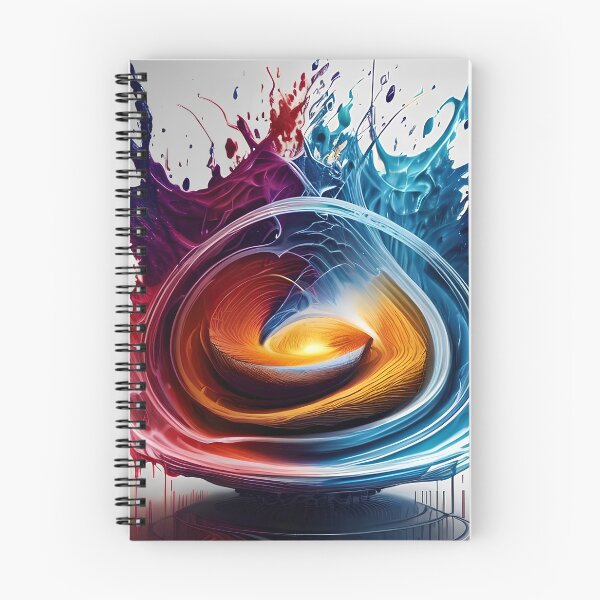 Item preview, Dynamic Synesthetic Color Splash - Abstract Art Bursting with Sensory Energy designed and sold by ElLocoMus.