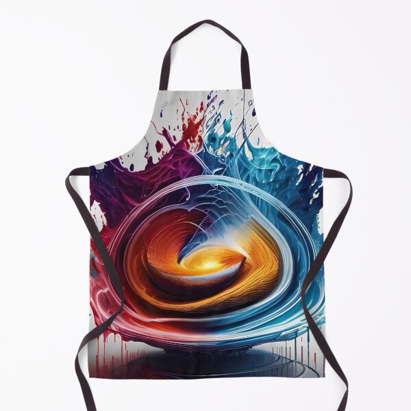 Item preview, Dynamic Synesthetic Color Splash - Abstract Art Bursting with Sensory Energy designed and sold by ElLocoMus.