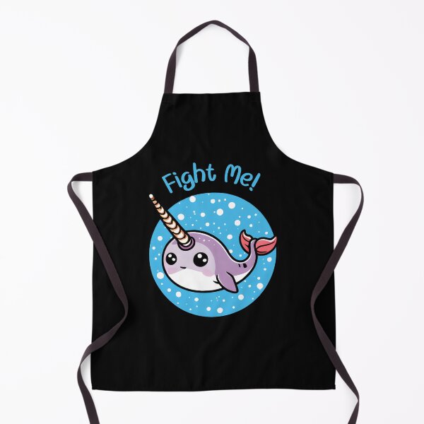 Item preview, Fight Me Narwhal - Cute Kawaii Arctic Whale designed and sold by WigOutlet.