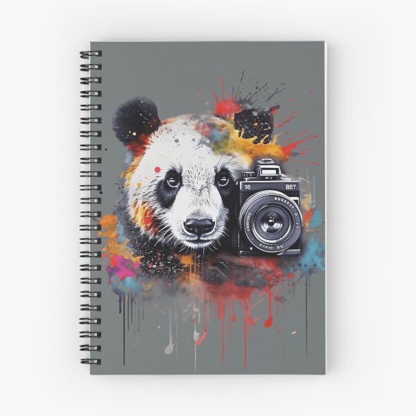 Item preview, Colorful Panda designed and sold by Hikiversity.