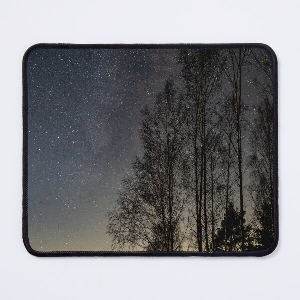 Item preview, Milky Way Nightscape - Starry Sky Landscape designed and sold by RolandWidin.