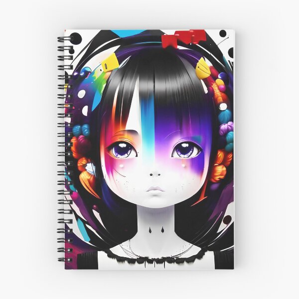 Item preview, Enchanting Synesthetic Girl Portrait - A Colorful Sensory Experience for Art Lovers designed and sold by ElLocoMus.