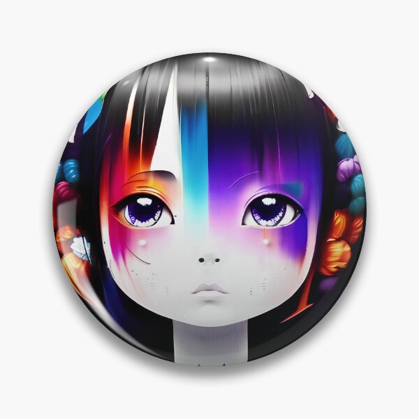 Item preview, Enchanting Synesthetic Girl Portrait - A Colorful Sensory Experience for Art Lovers designed and sold by ElLocoMus.