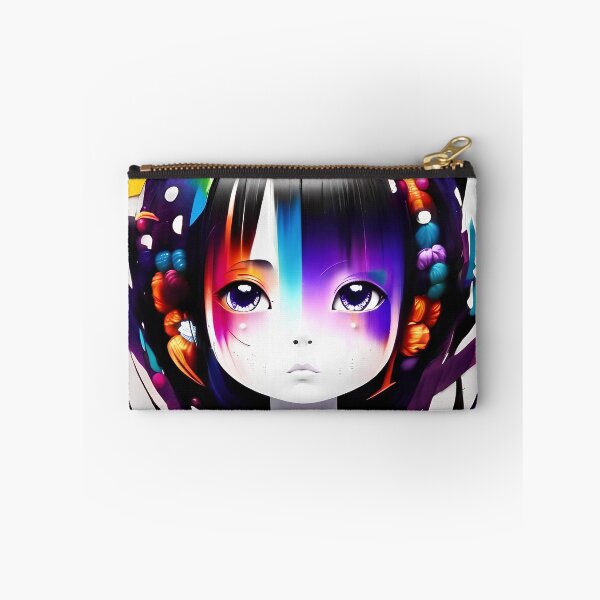 Item preview, Enchanting Synesthetic Girl Portrait - A Colorful Sensory Experience for Art Lovers designed and sold by ElLocoMus.