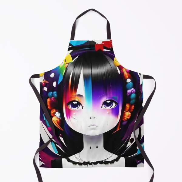 Item preview, Enchanting Synesthetic Girl Portrait - A Colorful Sensory Experience for Art Lovers designed and sold by ElLocoMus.