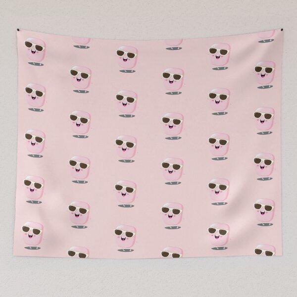 Item preview, Marshmallow with sunglasses designed and sold by Cahlie Li.