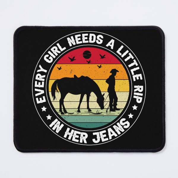 Item preview, Every Girl Needs A Little Rip In Her Jeans Yellowstone designed and sold by RepublicOfFire.