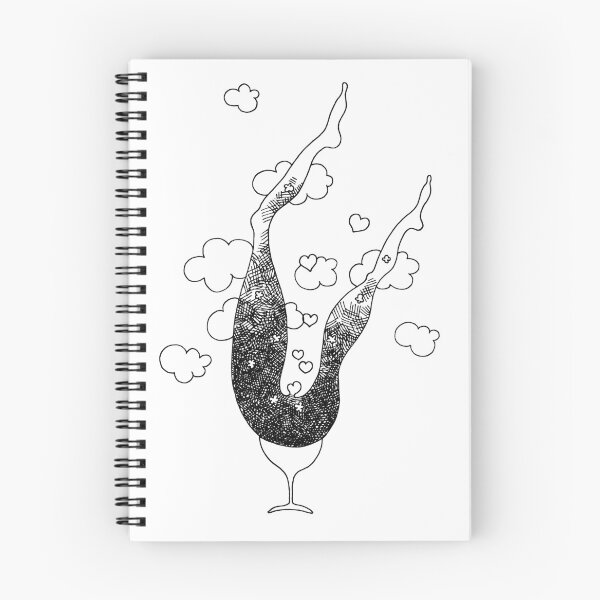 Item preview, Cáliz de corazones - gráfico lineal en blanco y negro designed and sold by WRECZ.