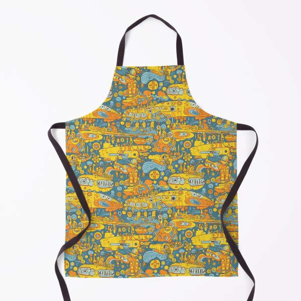 Item preview, Yellow Submarine Inspired Art 60's 70's Fun designed and sold by CactusPan.