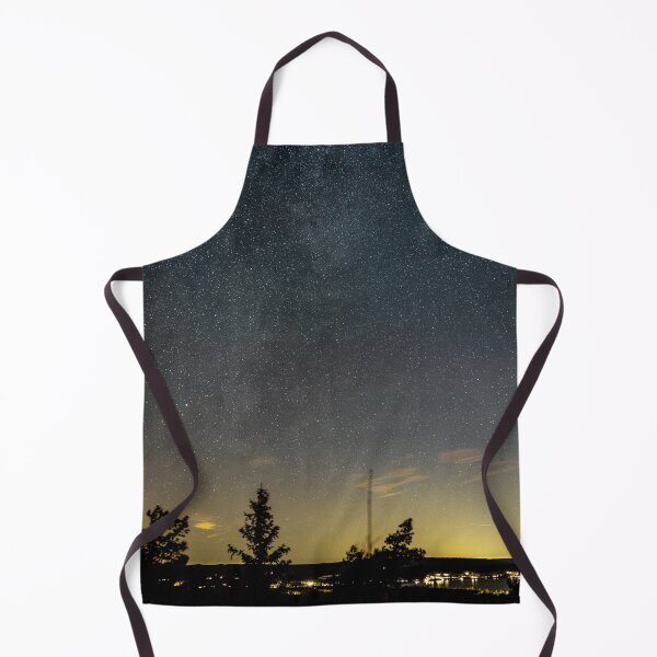 Item preview, Milky Way Night Sky - Starry Nightscape designed and sold by RolandWidin.