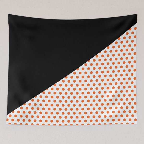 Item preview, Triangle and Polka Dots | Mixed Patterns | Black and Orange designed and sold by rsty11.