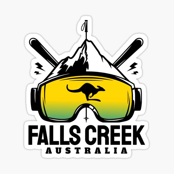 Item preview, Falls Creek Australia Ski Resort Skiing Souvenir designed and sold by JackCurtis1991.