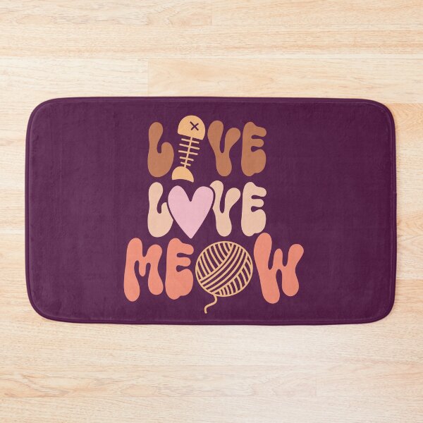 Item preview, Live Love Meow (Mother's Day) designed and sold by Hope London.