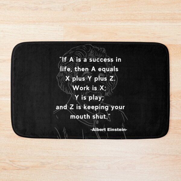 Item preview, Albert Einstein quote designed and sold by Miki  Design.