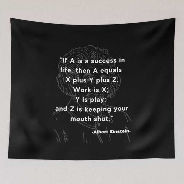 Item preview, Albert Einstein quote designed and sold by Miki  Design.