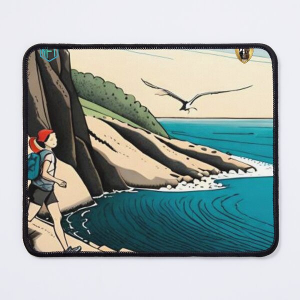 Item preview, Exploring the Beauty of Nature: AI-Generated NFT Art Inspired by Women Hiking in the Mountains designed and sold by LoFaroShop.