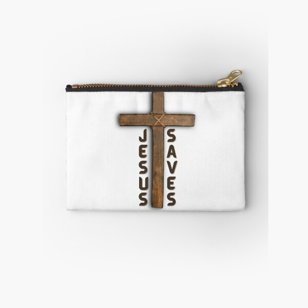 Item preview, Jesus Saves designed and sold by FlutterByH.