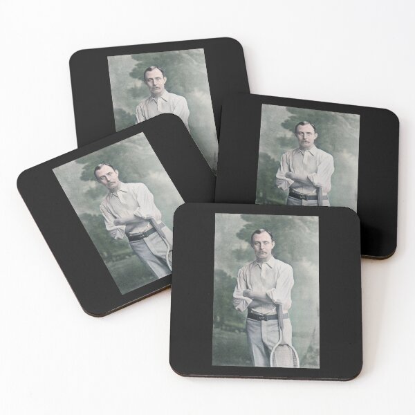 Item preview, Ernest Renshaw - Tennis Player designed and sold by CrankyOldDude.