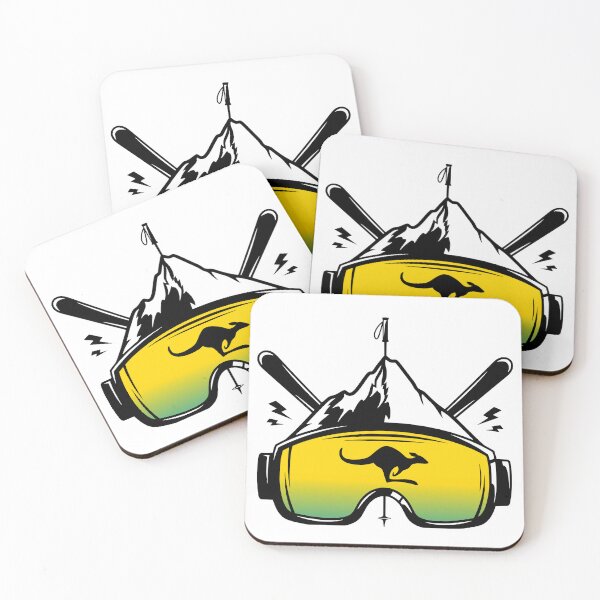 Item preview, Australia Flag Ski Goggles Skiing Souvenir designed and sold by JackCurtis1991.