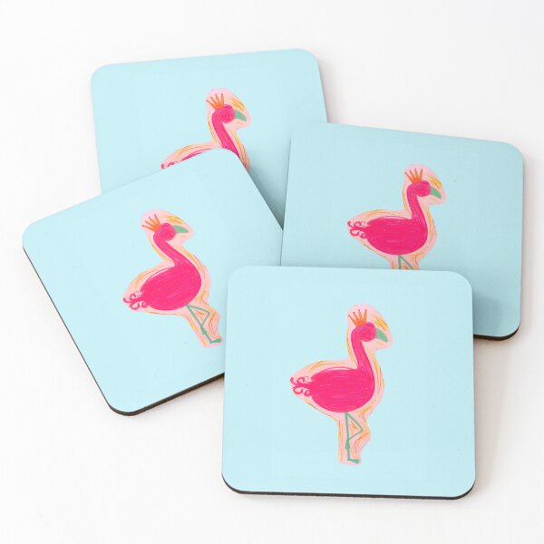Item preview, Blue Lets Flamingle Flamingo designed and sold by AmandaJayneThrives.