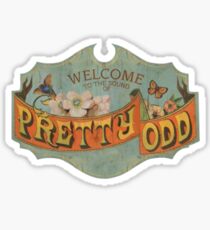 Willkommen bei dem Sound von Pretty Odd Sticker