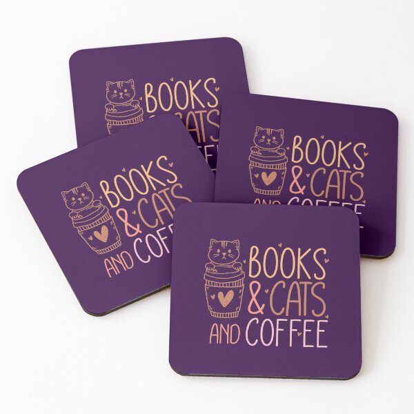 Item preview, Books And Cats And Coffee (Mother's Day) designed and sold by Hope London.