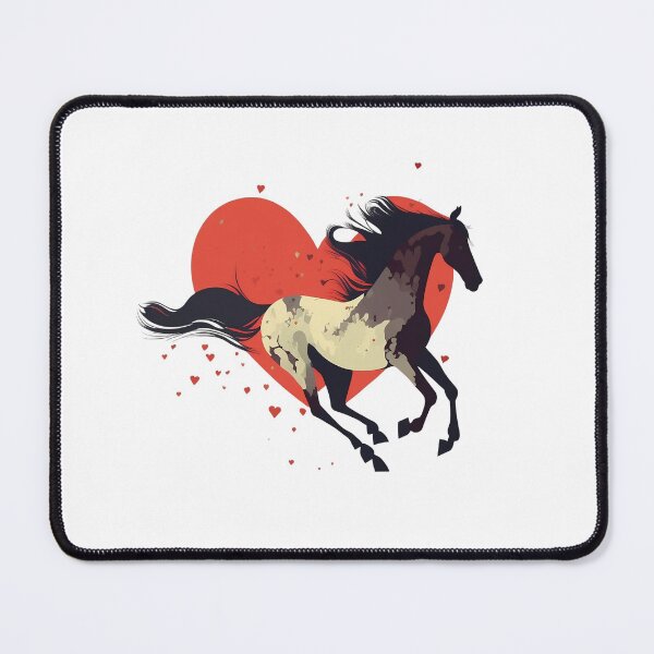 Item preview, Horse Lover Heart | Horse Remembrance designed and sold by PlayfulPrint.