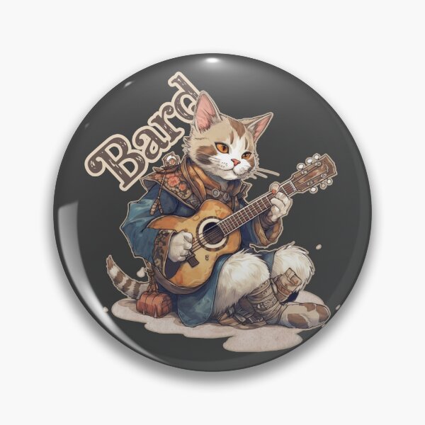 Item preview, The Bard Cat designed and sold by kittengallery.