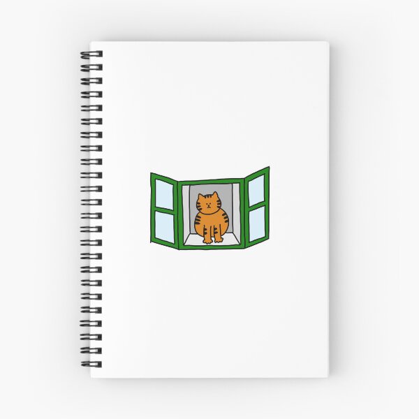 Item preview, a Cat on a window frame designed and sold by superbaechoo.