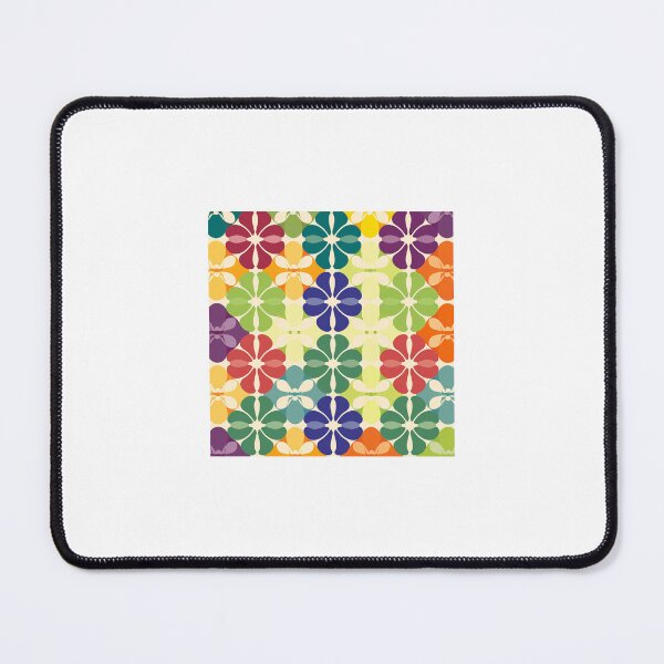 Item preview, Rainbow Clover designed and sold by ColorsOfSpace.