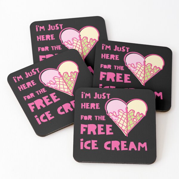 Item preview, i'm just here for the free ice cream designed and sold by TThousand.