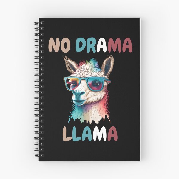 Item preview, No Drama Llama designed and sold by LlamaLoversShop.