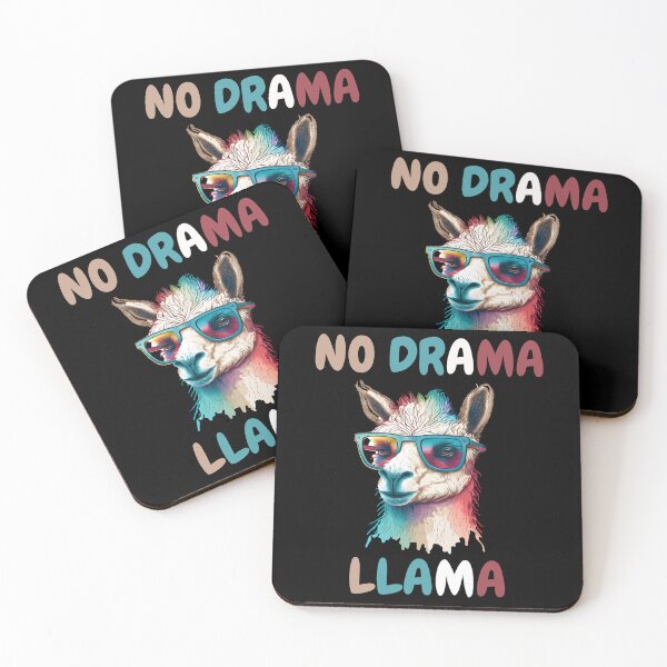 Item preview, No Drama Llama designed and sold by LlamaLoversShop.