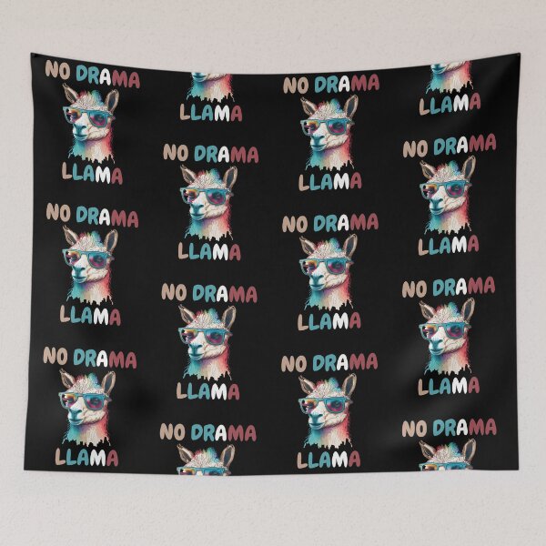 Item preview, No Drama Llama designed and sold by LlamaLoversShop.
