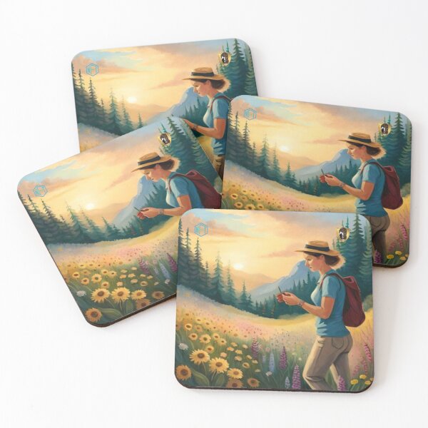 Item preview, Mountain Vista NFT: AI-Generated Art Celebrating Women in Nature designed and sold by LoFaroShop.