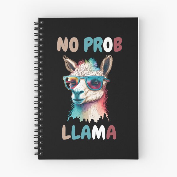 Item preview, No Prob Llama designed and sold by LlamaLoversShop.