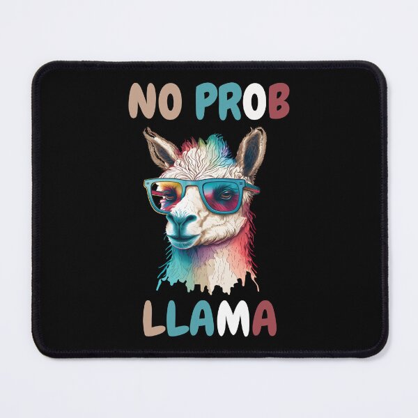 Item preview, No Prob Llama designed and sold by LlamaLoversShop.