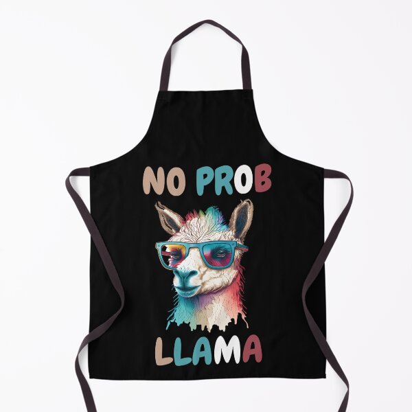 Item preview, No Prob Llama designed and sold by LlamaLoversShop.