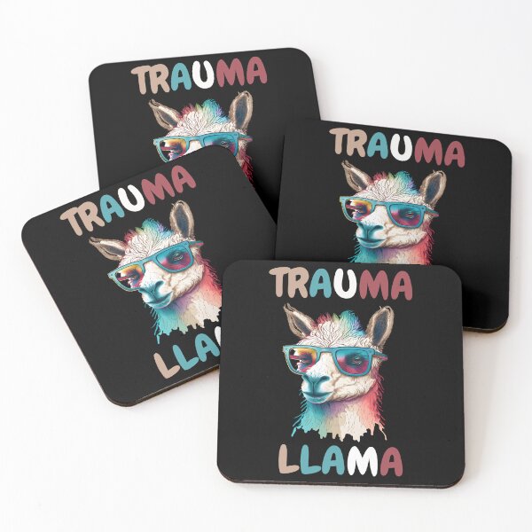 Item preview, Trauma Llama designed and sold by LlamaLoversShop.