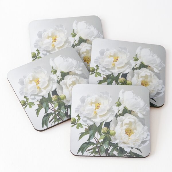 Item preview, White Peonies  designed and sold by Vanover Designs.