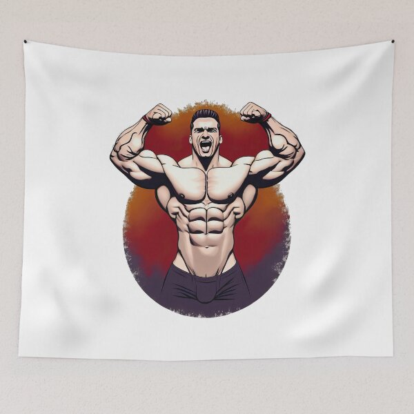 Item preview, Muscular Guy designed and sold by ForeverPrintsOK.