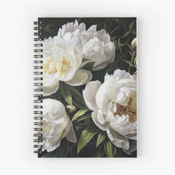 Item preview, White Peonies  designed and sold by Vanover Designs.