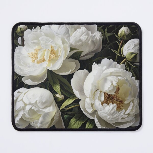 Item preview, White Peonies designed and sold by Vanover Designs.
