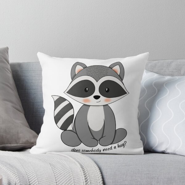 Item preview, Does Somebody Need A Hug? Raccoon designed and sold by BrinaandPops.