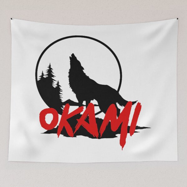 Item preview, JAPANESE OKAMI WOLF designed and sold by MGphotoart.