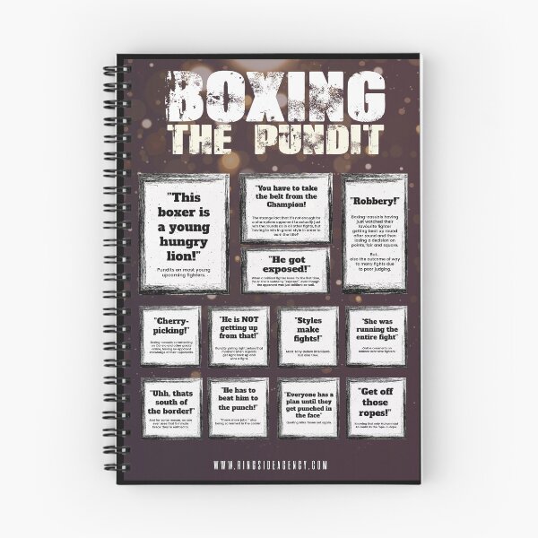 Item preview, Boxing Pundit - Quote Poster designed and sold by ringsideagency.