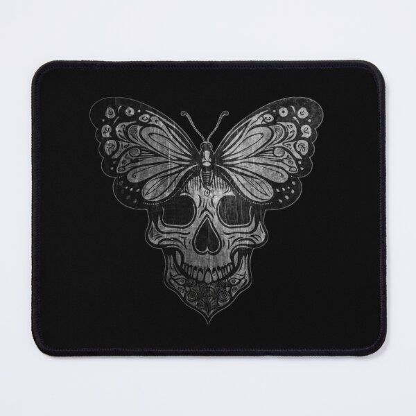 Item preview, SKULL AND BUTTERFLY 01 designed and sold by PsychoLifestyle.