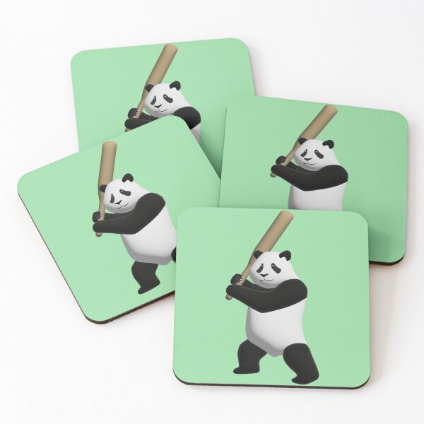 Item preview, Panda with baseball bat 3D designed and sold by experimentons.