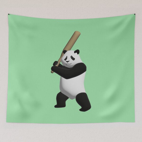 Item preview, Panda with baseball bat 3D designed and sold by experimentons.